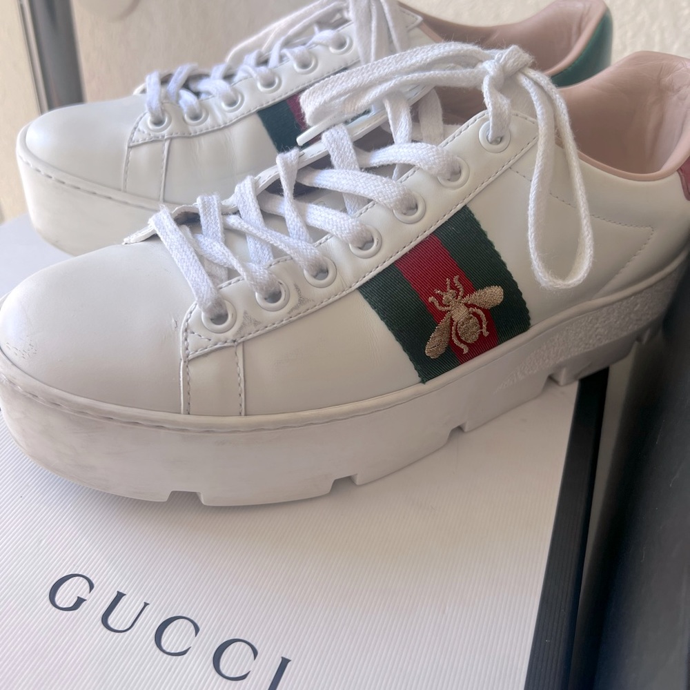 Gucci Platform Sneaker - image 1